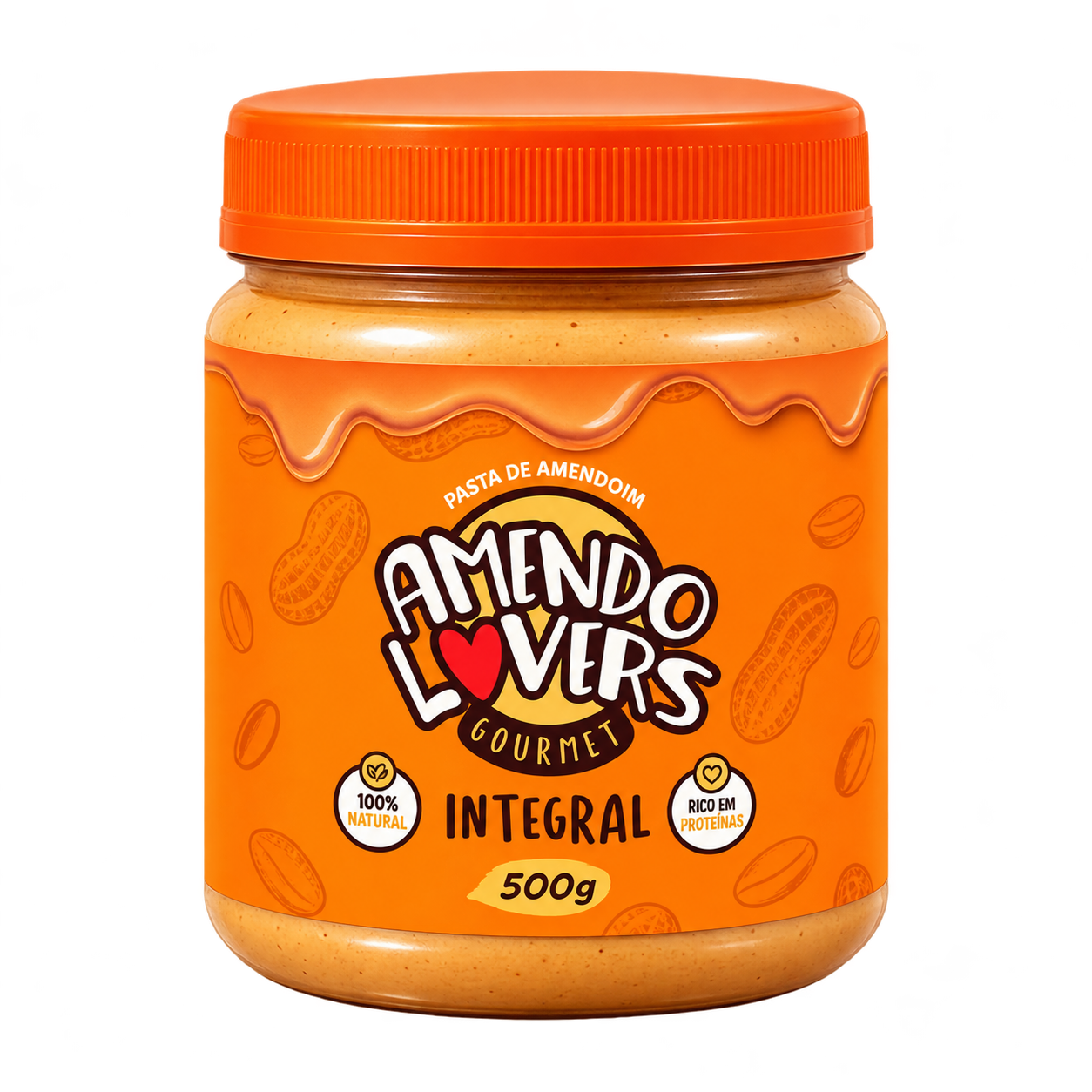 Pasta de Amendoim Integral 500g