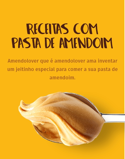 Receitas com Pasta de amendoim