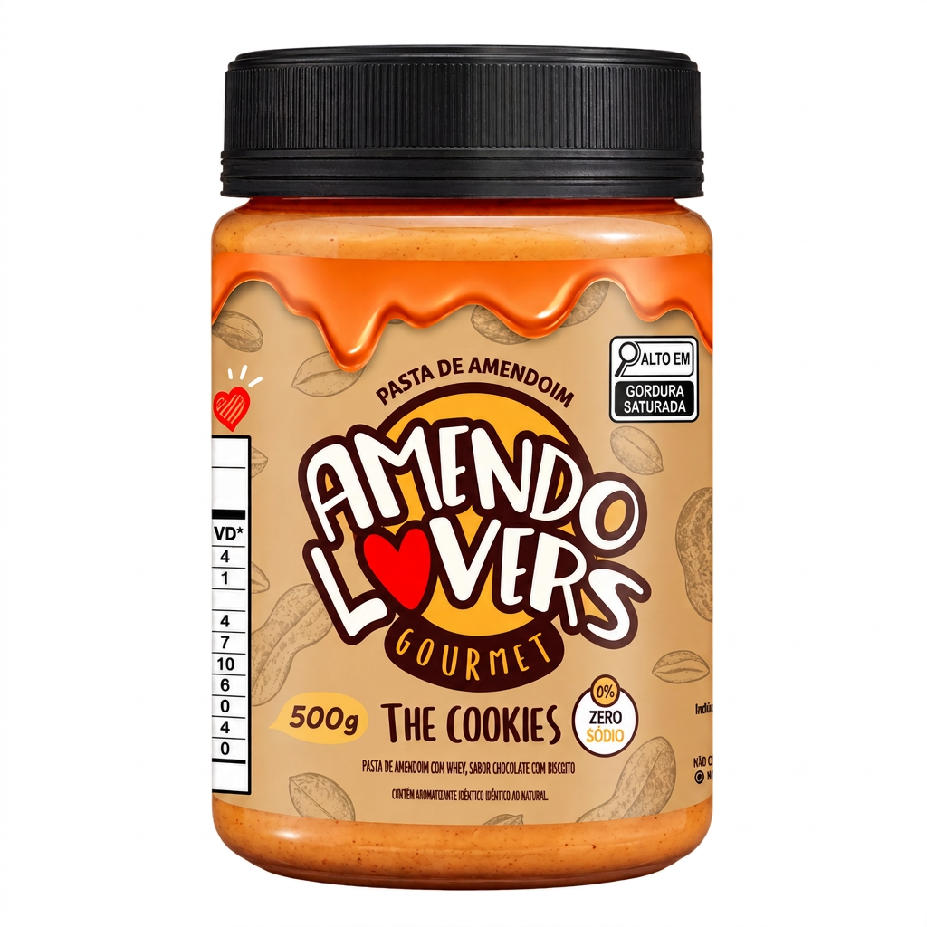 Pasta de Amendoim The Cookies 500g